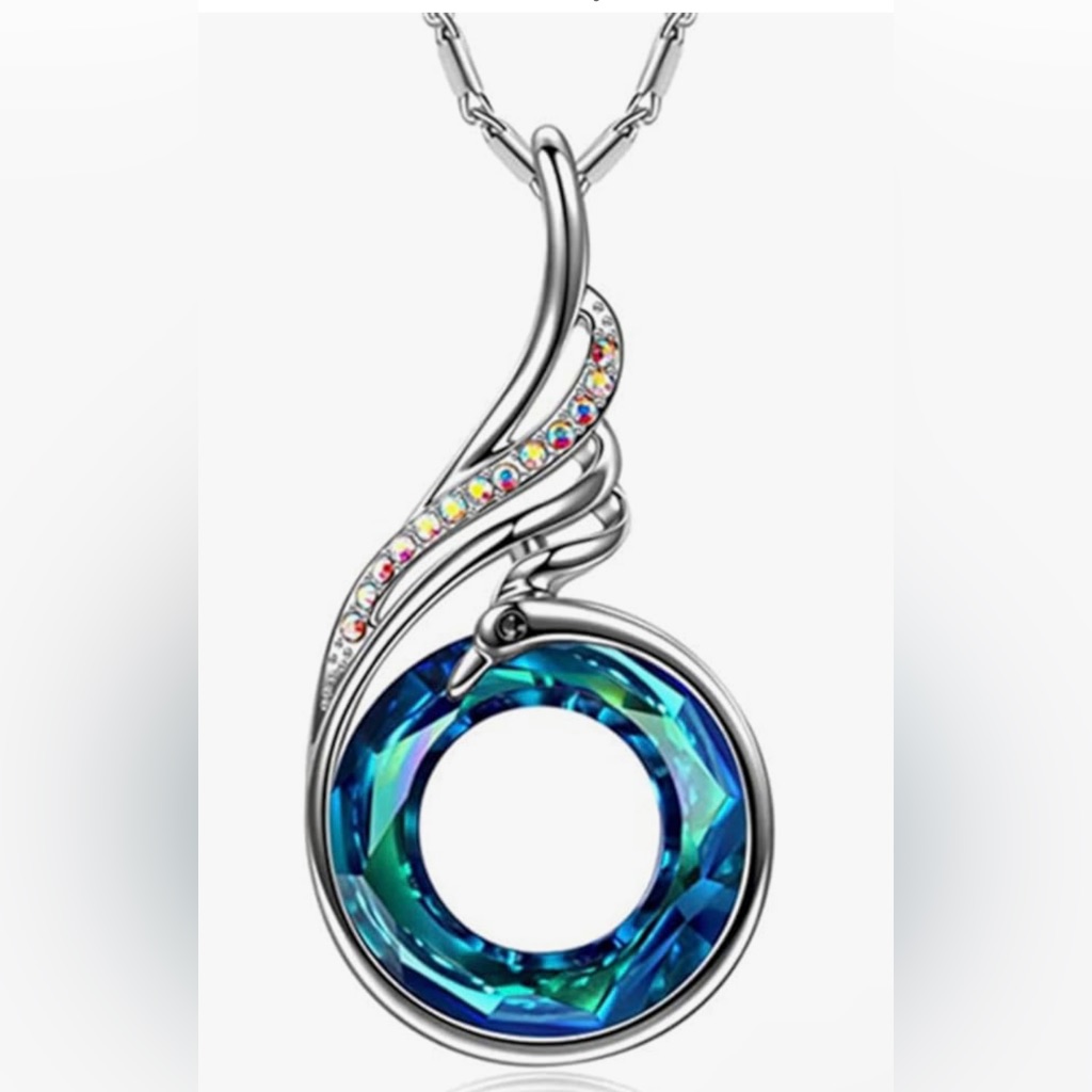 Rise From The Ashes Sterling Silver Phoenix Necklaces For Women
